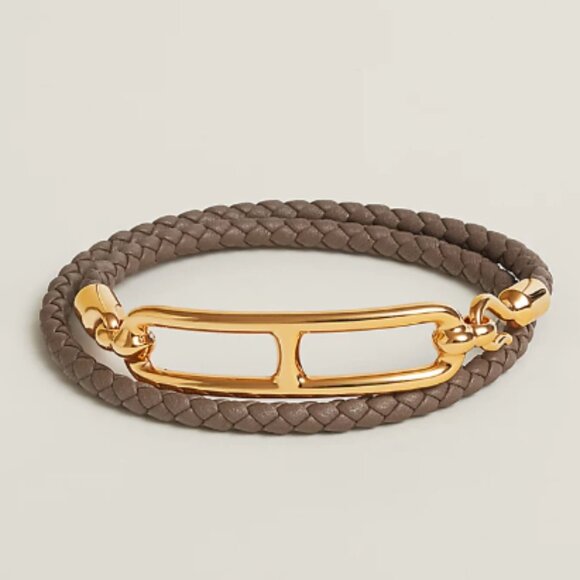 NEW Hermes Roulis Double Tour bracelet - Picture 1 of 5